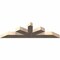 Ekena Millwork Saratoga Smooth Timber Gable Bracket, Douglas Fir, 72"W x 21"H x 5 1/2"D x 5 1/2"F, 7/12 Pitch GBW072X21X0606SAR00SDF - alternate 3